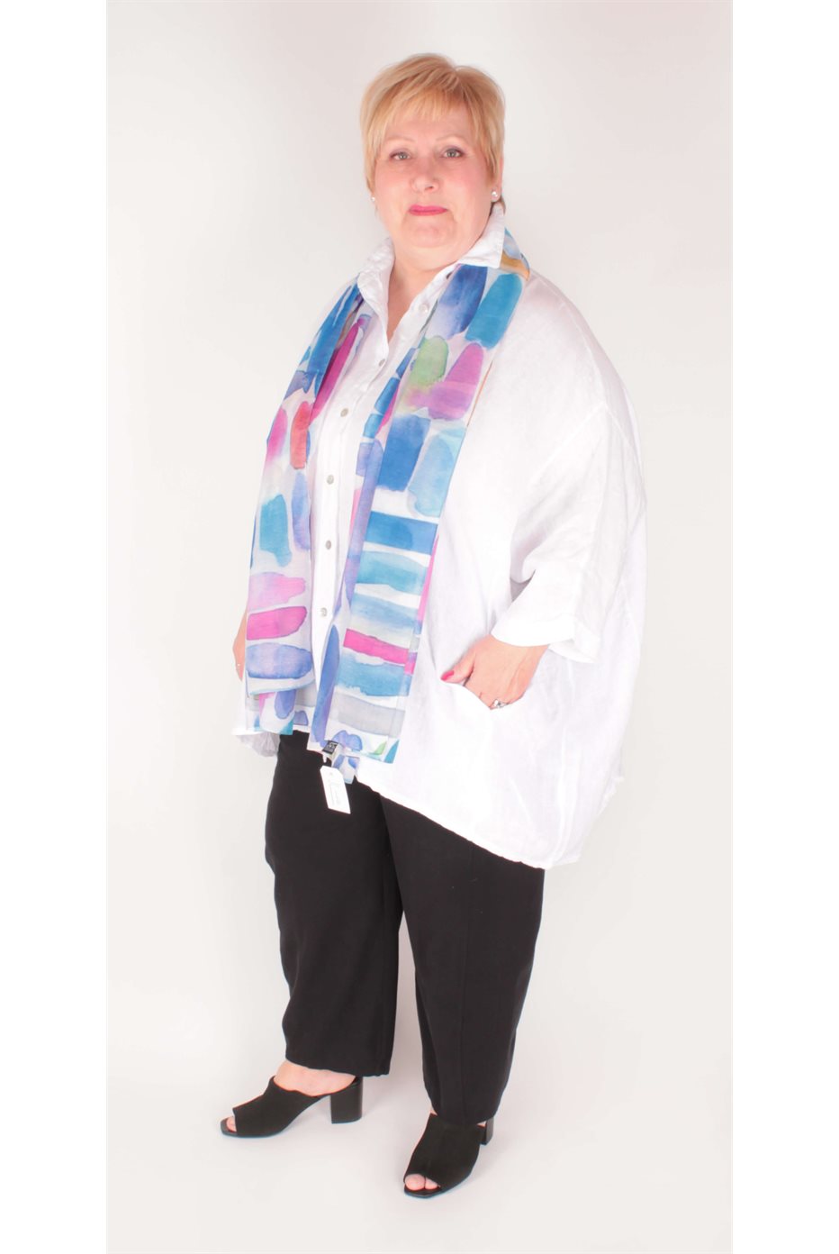 Blouse en Lin Blanc